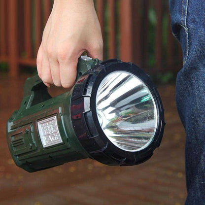 YAGE 5701 10W LED Strong Light Long-Range Searchlight Outdoor Lighting Rechargeable Flashlight, CN Plug