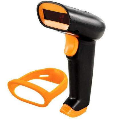 Express Barcode Scanner With Storage USB Wireless Scanner, Specification：, Red Light, Two-dimensional