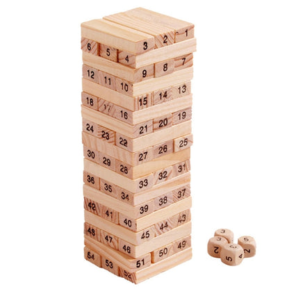 54pcs /Set Childrens Educational Building Block Toys Stacking Game