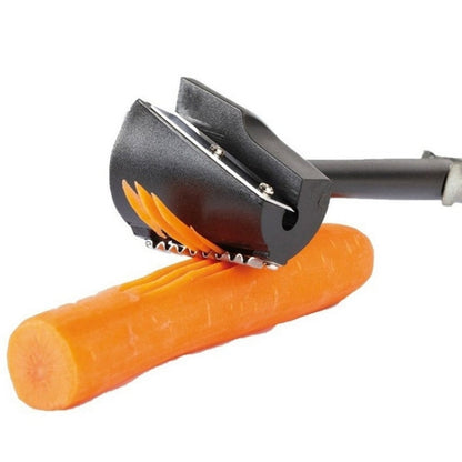Plastic Vegetable Cutter Spiral Slicer Peeler Fruits Device Kitchen Gadget, Spiral Slicer