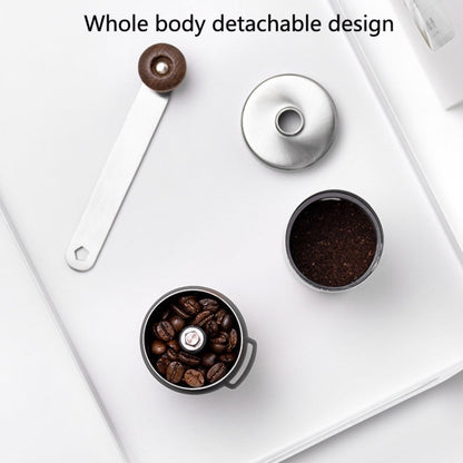 Portable Hand Crank Coffee Machine Stainless Steel Manual Grinder, Medium