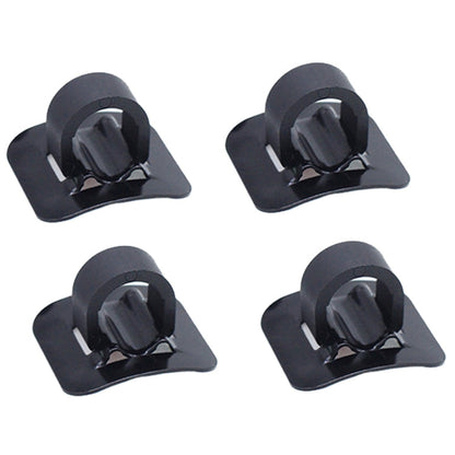 4 PCS Mountain Road Bicycle Hose Line Guide Adhesive Wire Seat Frame Cable Fixing C Buckle, Style:, Plastic Buckle, Aluminum Alloy Buckle