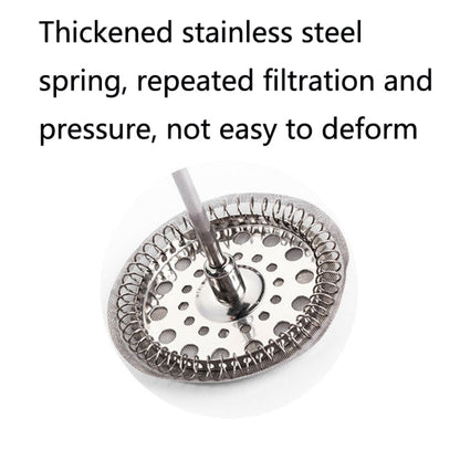 Household Hand Brewed Coffee French Filter Press Pot Glass Tea Maker, 350ml, 600ml, 1000ml