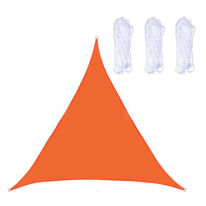 Triangle Outdoor Garden Sunshade Sail Waterproof Anti-UV Canopy, Size: 6m x 6m x 6m, 6m x 6m x 6m