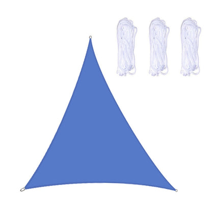 Triangle Outdoor Garden Sunshade Sail Waterproof Anti-UV Canopy, Size: 6m x 6m x 6m, 6m x 6m x 6m