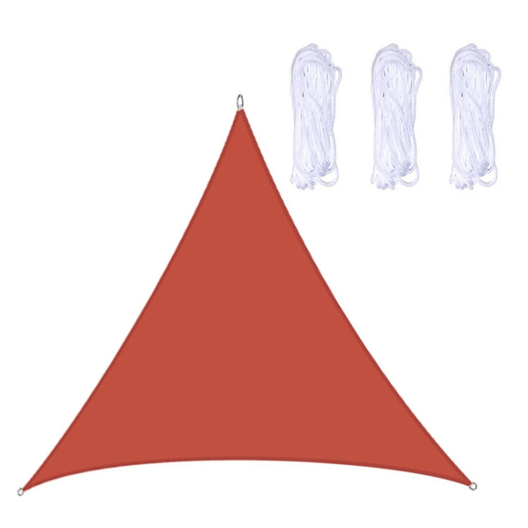 Triangle Outdoor Garden Sunshade Sail Waterproof Anti-UV Canopy, Size: 6m x 6m x 6m, 6m x 6m x 6m