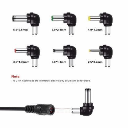 C5 3-12V 12W Adjustable Voltage Regulated Switch Power Supply Power Adapter Multifunction Charger With DC Tips, US Plug, UK Plug, EU Plug