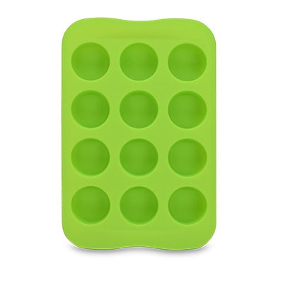 Silicone Chocolate Mold Tray Creative Geometry Shaped Ice Cube Cake decoration Mold, Round, Square, Heart, Star