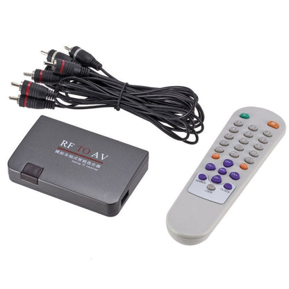 RF To AV Converter TV Channel Selector Channel Extender,  Supports Full Standard