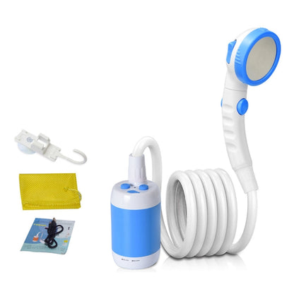 LLT-ES01 Electric Pet Shower Outdoor Camping Bath Device, Style:, Standard (Orange White), Standard (Sky Blue), Standard (Pink), High Match (Orange White), High Match (Sky Blue), High Match (Pink)
