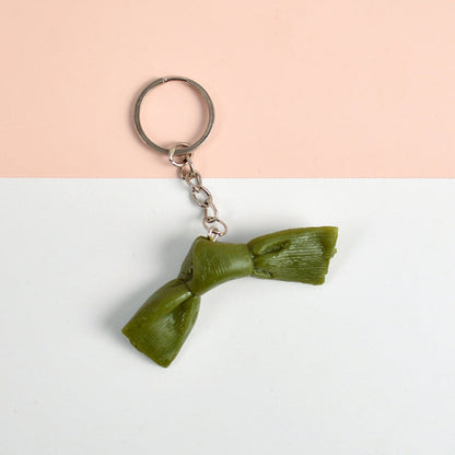 PVC Simulation Vegetable Model Pendant Creative Play House Small Toys, 3 PCS Keychain Hot Dog, 3 PCS Keychain Corn, 3 PCS Keychain Broccoli, 10 PCS Keychain Fungus, 5 PCS Keychain Lotus Root, 5 PCS Keychain Kelp, 5 PCS Keychain Ham Sausage