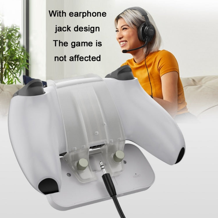 DOBE TP5-0556 Bluetooth Keyboard Wireless Gamepad With Headphone Jack For PS5, TP5-0556 Bluetooth Keyboard