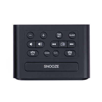 LED Digital Bedroom Alarm Clock With USB Charging Port Clock Radio Temperature Electronic Platform Clock, US Plug, EU Plug, UK Plug