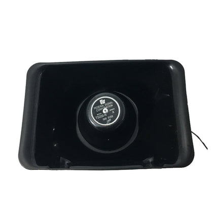200W 12/24V Car Alert Host With Shoutlers 9 Sound Car Alarm Speaker, 9 Sound