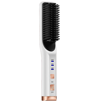 2 In 1 Curling And Straightening Dual-Use Mini Multi-Function Hair Straightener, Colour :, White, Red, Pink, Black, Blue, Purple
