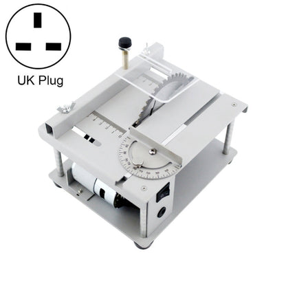 150W Miniature Precision Table Saw Mini Chainsaw Portable Woodworking Sliding Table Saw Multifunctional Cutting Machine,, US Plug, EU Plug, UK Plug, AU Plug