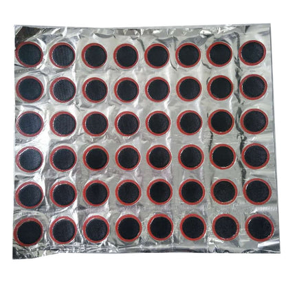 48 Pcs/Set Mountain Bicycle Bike Puncture Maintenance Tire Tyre Rubber Patch Kit Cycling Repairing Tools, 48 PCS