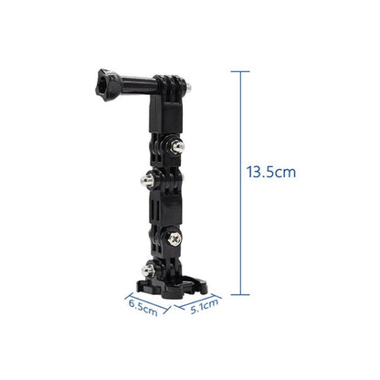 2 Set Cycling Helmet Adhesive Multi-Joint Arm Fixed Mount Set for DJI Osmo Action, GoPro HERO9 Black / HERO8 Black /7 /6 /5 /5 Session /4 Session /4 /3+ /3 /2 /1, Xiaoyi and Other Action Cameras, Style 3 Cycling Helmet Kit, Style 4 Cycling Helmet Kit  ...