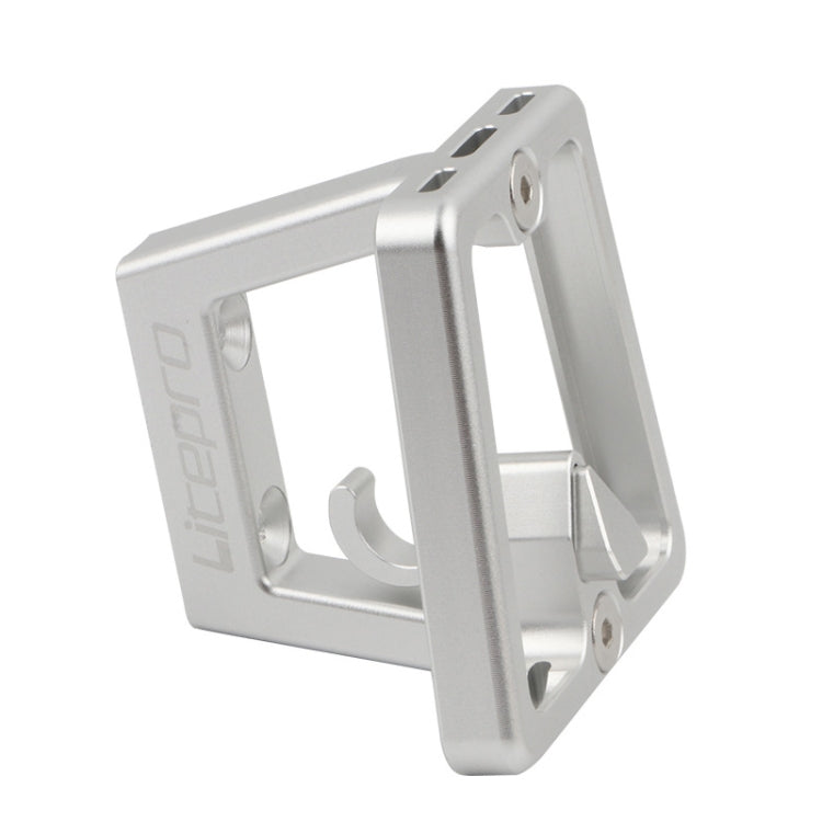 Litepro Split Pig Nose Rest Aluminum Alloy Front Shelf Installed Seat, Black, Red, Silver, Gold
