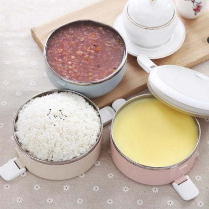 Gradient Color Lunch Box Food Bento Box Stainless Steel Container