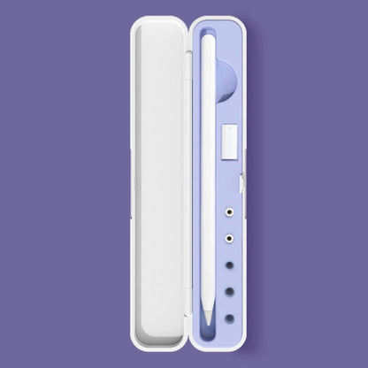Silicone Stylus Protection Storage Box Box For Apple Pencil 1 / 2 , Specification:, 8mm (Graphite Black), 8mm (Clove Purple), 8mm (Dark Night Green), 8mm (Glacier Blue), 10mm (Graphite Black), 10mm (Clove Purple), 10mm (Dark Night Green)               ...