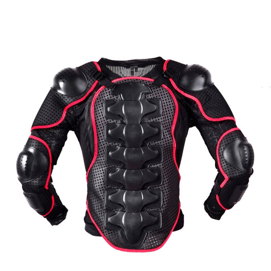 GHOST RACING F060 Motorcycle Armor Suit Riding Protective Gear Chest Protector Elbow Pad Fall Protection Suit, S, M, L, XL, XXL, XXXL
