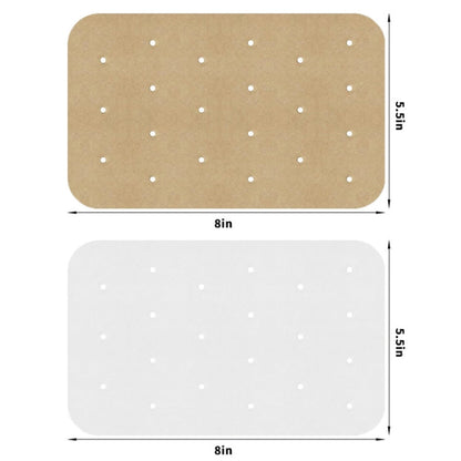 0303-1 Household Multifunctional Air Fryer Oil Absorbing Paper, 200 PCS