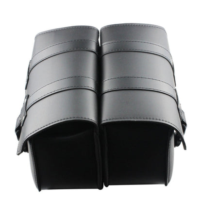Motorcycle Side Box Package Fast Demolition Triangle Side Bag Leather Cycling Bag, Side Box Package