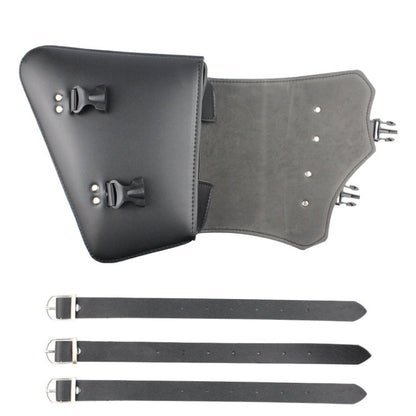 Motorcycle Side Box Package Fast Demolition Triangle Side Bag Leather Cycling Bag, Side Box Package
