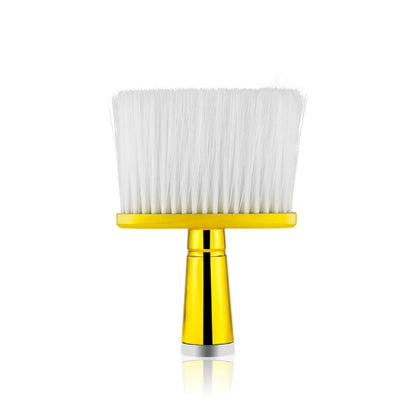 P6424 Hairdresser Sweeping Hair Brushes Hairdressing Nylon Soft Cleaning Brushes Home Hair Salons Shaving Broken Hair Brushes, Gold, Red, Blue, Silver