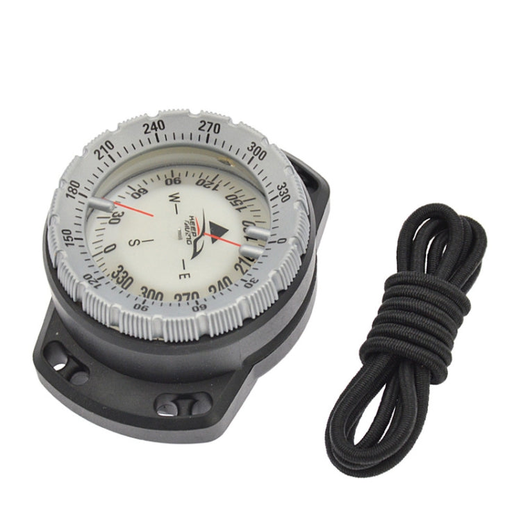KEEP DIVING CP-992 Strong Magnetic Elastic Rope Luminous Diving Compass, Diving Compass(Grey), Diving Compass(Blue), Diving Compass(Black)