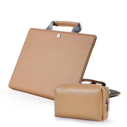 Book Style Laptop Protective Case Handbag For Macbook, 16 inch, 13 inch