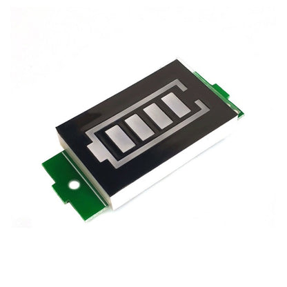 Lithium Battery Fuel Gauge Display Module, Green, Blue