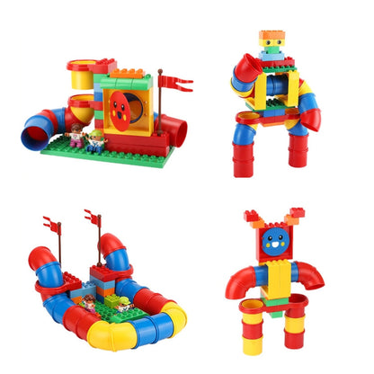 Children Assembling Building Block Toy Set, 9090 (564 PCS), 9090 (440 PCS), 45002 (94 PCS), 45002 (139 PCS), 9656 (102 PCS), 9656 (135 PCS), 9076 (147 PCS)