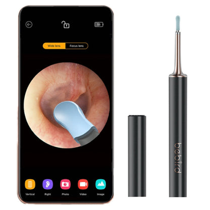 Bebird T15 Smart Visible Luminous Ear Pick Set, Star Black, Dawn White, Sky Lake Green