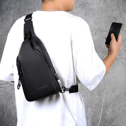 WEIXIER XB301 Men Chest Bag Outdoor Leisure Messenger Bag, XB301 Black, XB301 Gray, XB301 Green
