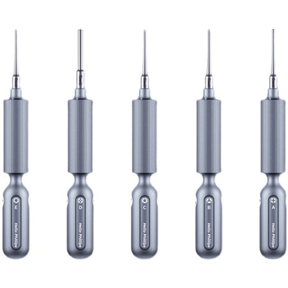 Qianli Super Tactile Grip-Type Precision Silent Dual-Bearing Screwdriver, Type A Phillips, Type B Tri-point, Type C Pentalibe, Type  D Pinhead Philips, Type E T2 Torx
