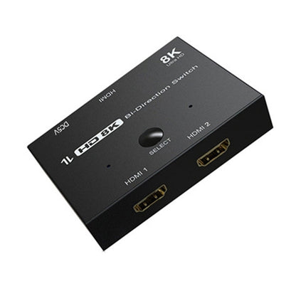 F0301 HDMI 2.1 Two-Way Switcher PS5 Dedicated One-In-Two High-Definition Switcher, F0301
