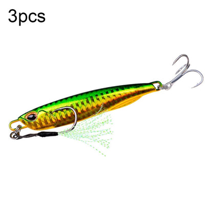 PROBEROS LF103 Simulation Metal Sea Fishing Bait, 10g, 15g, 20g