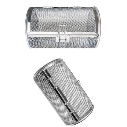 Stainless Steel Roasting Cage Oven Peanut Chestnut Cage, A Type 12 x18cm, B Type 14 x18cm, C Type 12 x 23cm, D Type 14 x 23cm
