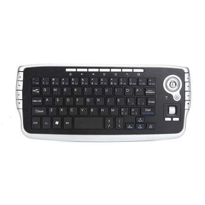 MY-10 2.4G 78 Keys 1200 DPI Mini Wireless Trackball Keyboard Wireless Keyboard And Mouse Set