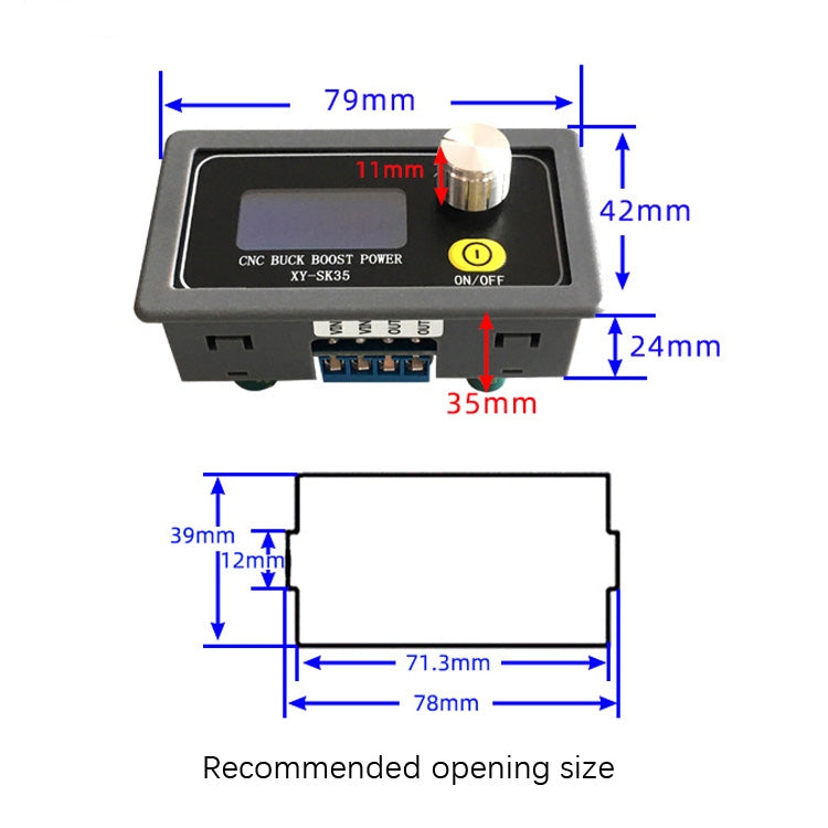 5-30V Adjustable DC Voltage Regulator Power Module Solar Charge, 5-30V