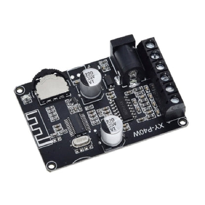 30W/40W Stereo Bluetooth Power Amplifier Plate 12V/24V High Power Digital Power Module, 30W/40W Bare Plate, 30W/40W With Acrylic Shell