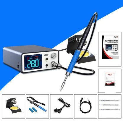 AIXUN T3A Soldering Station+T245 Welding Pen Precision Repair Welding Tool Set, US Plug, EU Plug