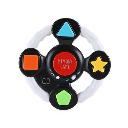 Children Educational Memory Training Game Machine, Style:, Square, Hands, Shaped, Handle, Steering Wheel