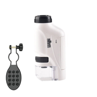 Children Handheld Portable Laboratory Equipment Microscope Toys, Lite Standard (White), Lite Standard (Pink), Lite Standard (Blue), Lite + Bracket (White), Lite + Bracket (Pink), Lite + Bracket (Blue), Lite + Specimen (White), Lite + Specimen (Blue)   ...