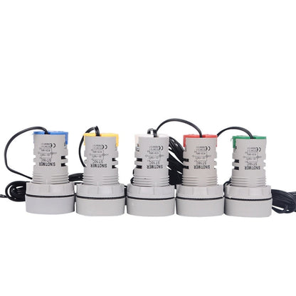 SINOTIMER -20-199 Degrees Celsius Small Temperature Display Indicator, ST16C-05 Yellow, ST16C-01 Red, ST16C-02 White, ST16C-03 Blue, ST16C-04 Green