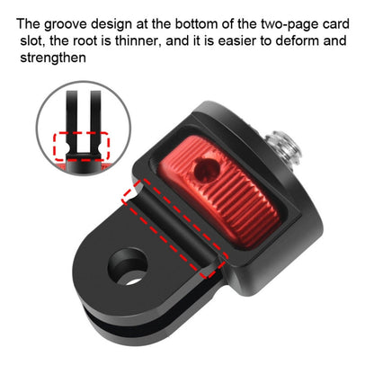 1/4 Inch Screw Converter Tripod Adapter for Gopro 10 9 8 7  /Eken /Insta360 One X R