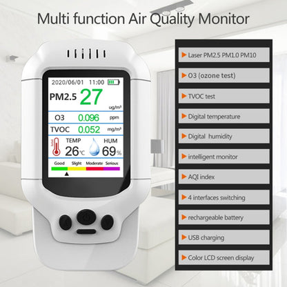 Formaldehyde TVOC Detector PM2.5 Dust Tester, DM502