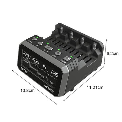 SKYRC NC2200 Multifunction Battery Charger Analyzer, EU Plug, US Plug